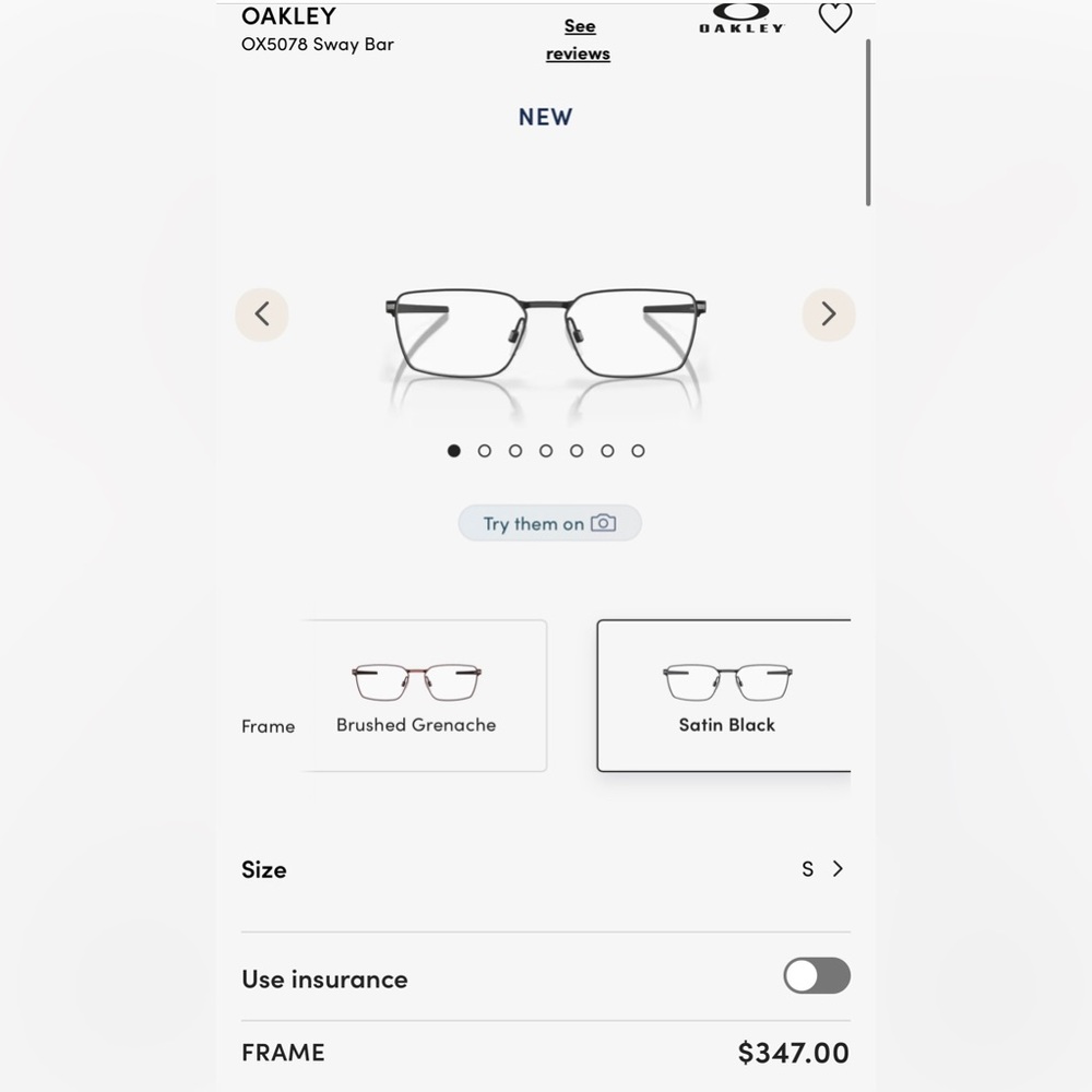 Oakley glasses